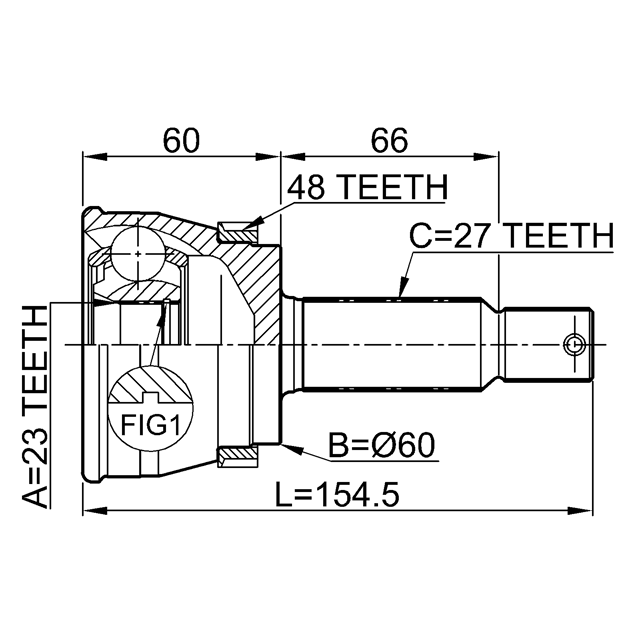 FEBEST 1210-TUCRRA48