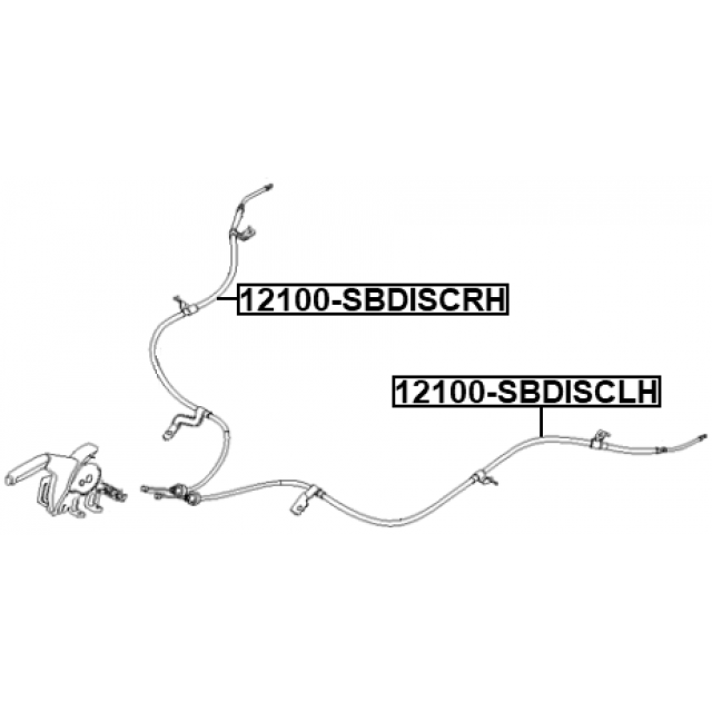 FEBEST 12100-SBDISCLH