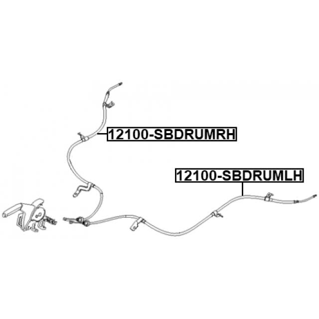 FEBEST 12100-SBDRUMRH