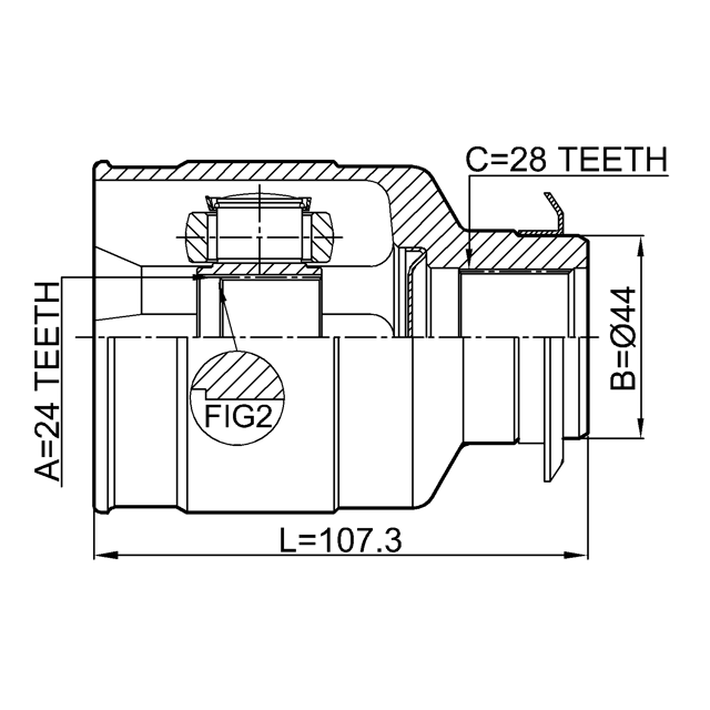 FEBEST 1211-CRE20RH