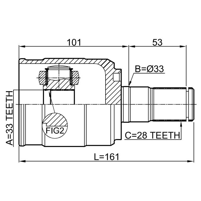 FEBEST 1211-D7AT4WD
