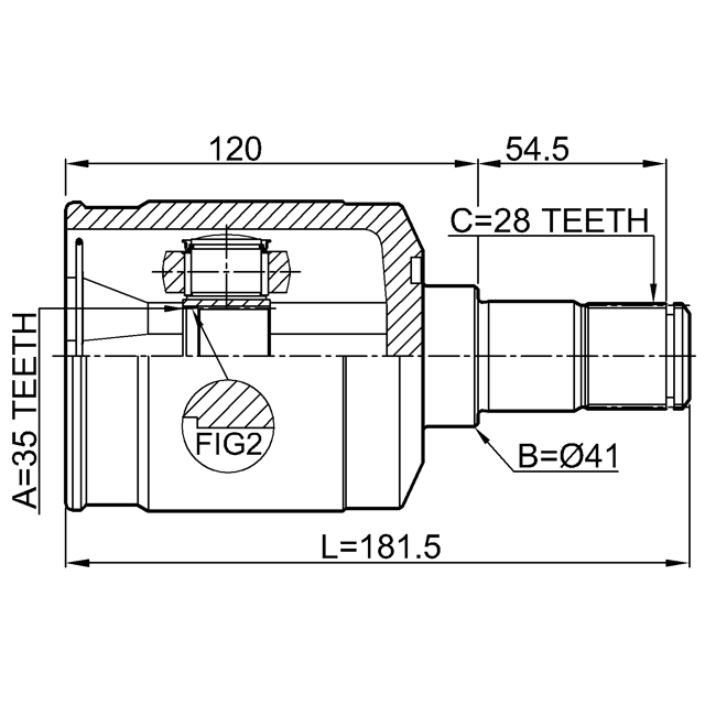 FEBEST 1211-DM24MTLH