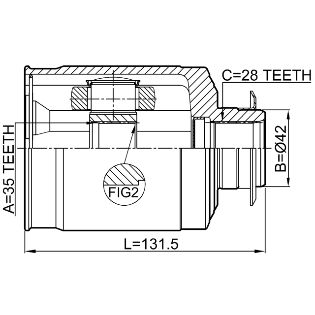 FEBEST 1211-DMRH