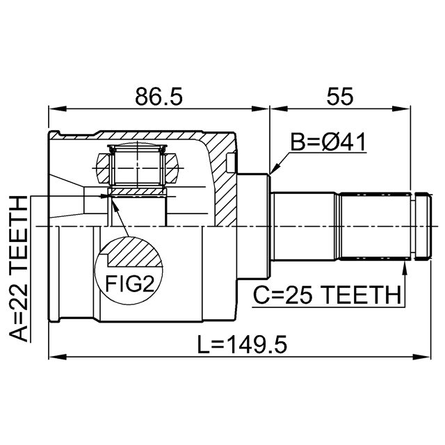 FEBEST 1211-ELN