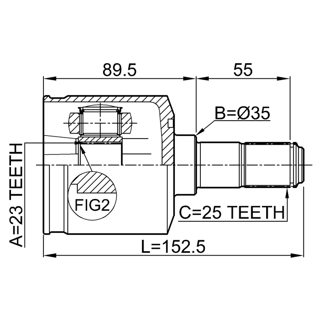 FEBEST 1211-LAN