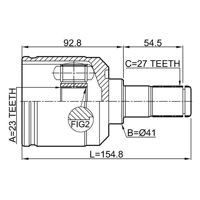 FEBEST 1211-SANFEBBR