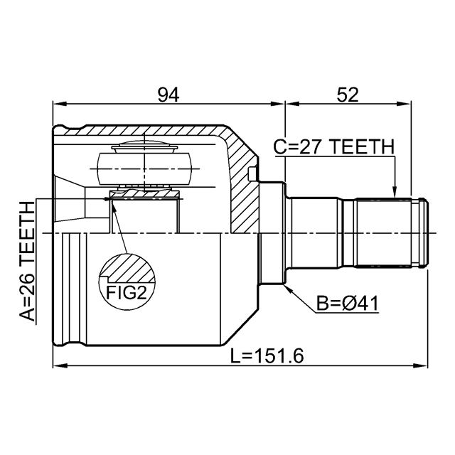 FEBEST 1211-SANFELH