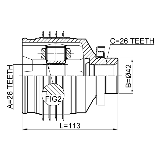 FEBEST 1211-SFMTRH