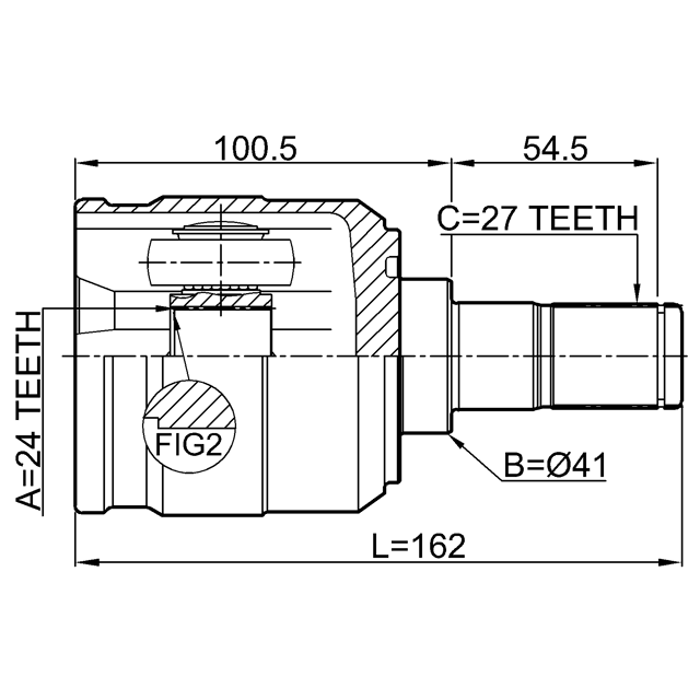FEBEST 1211-TUC20MT