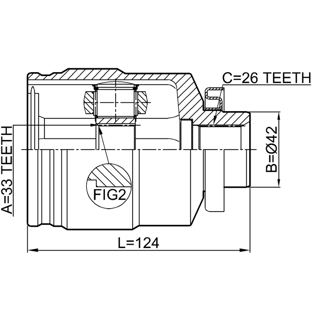 FEBEST 1211-TUC27RH