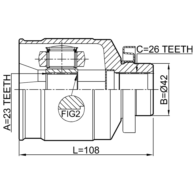 FEBEST 1211-TUCJMRH