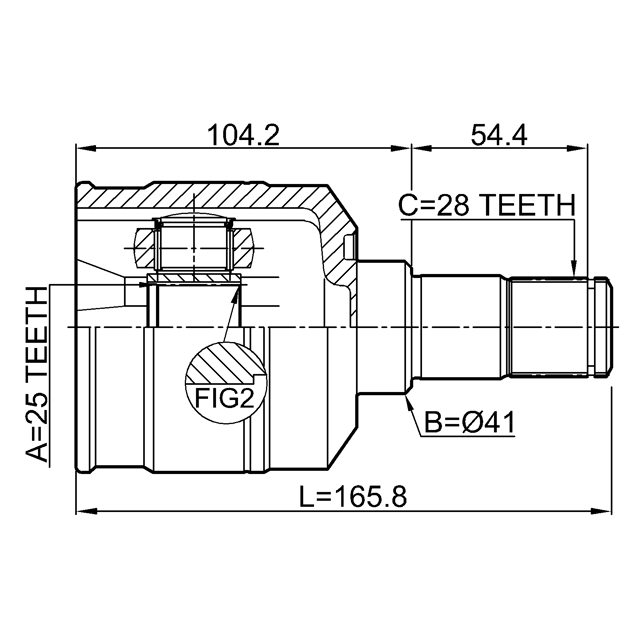 FEBEST 1211-XGLH