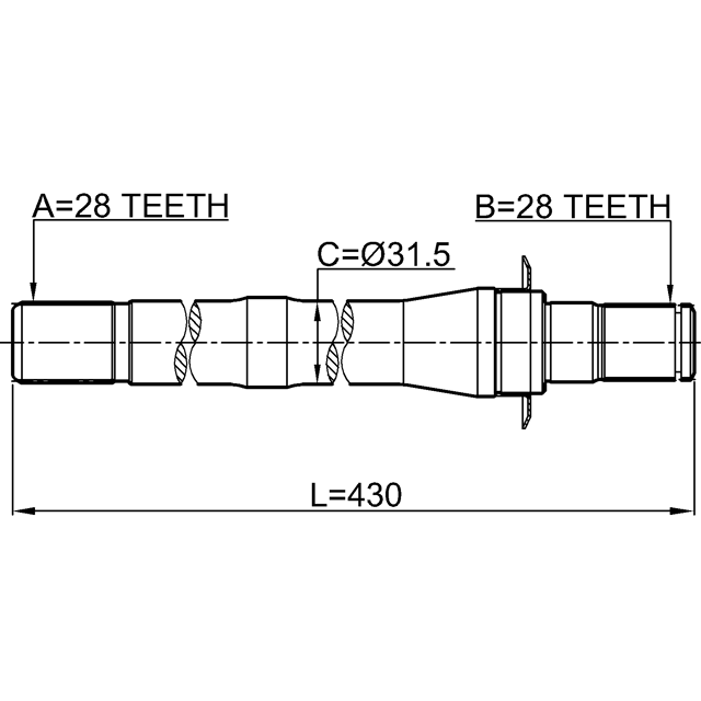 FEBEST 1212-CM10AT4WD