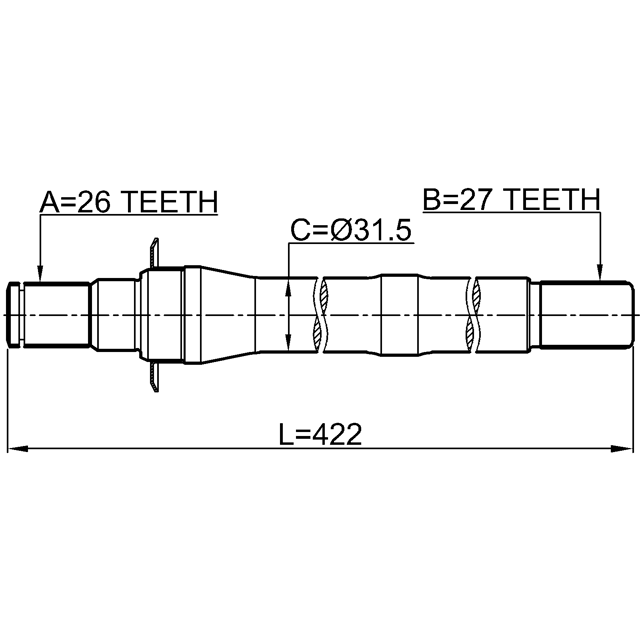 FEBEST 1212-IX35AT4WD