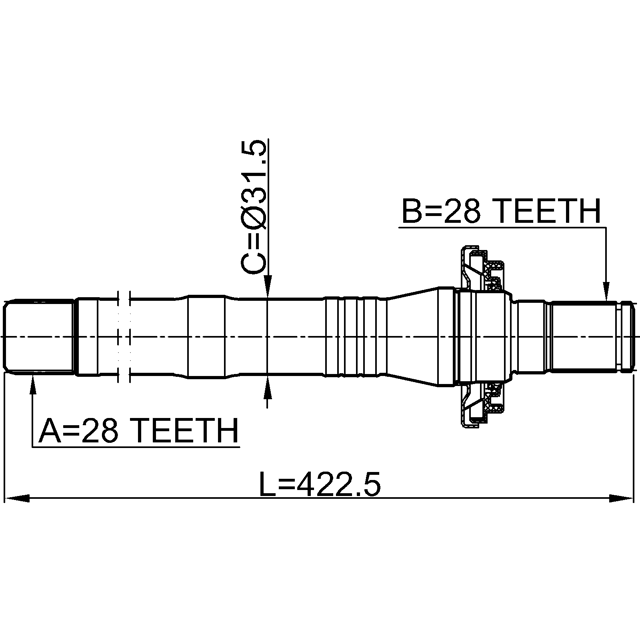 FEBEST 1212-SFCL