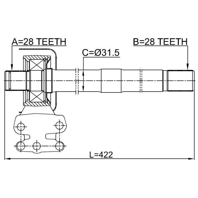 FEBEST 1212-TM4WDRH