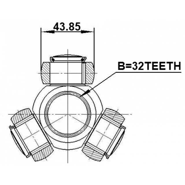 FEBEST 1216-D7AT2WD