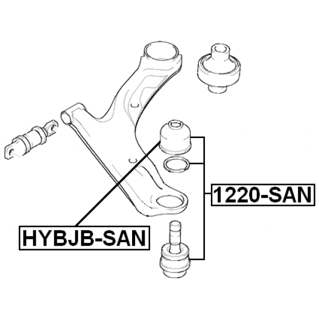 FEBEST 1220-SAN