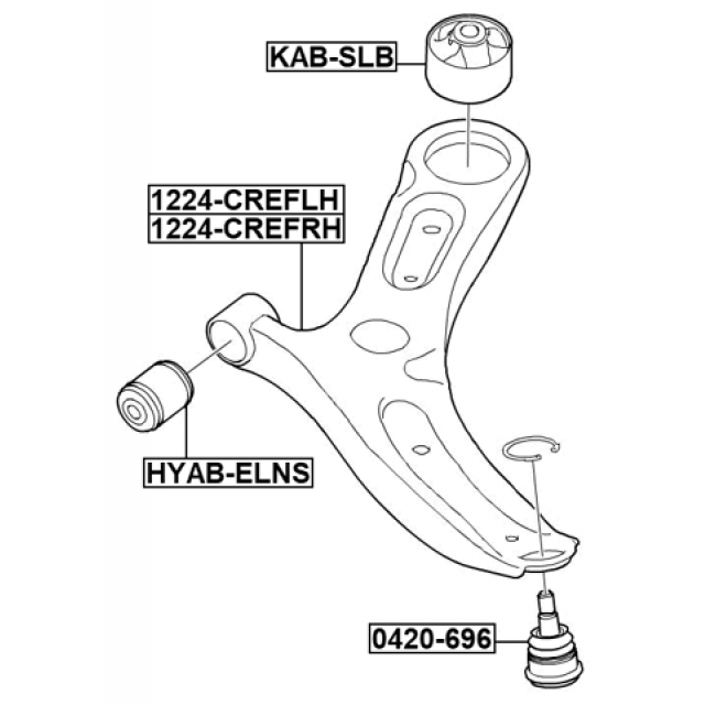 FEBEST 1224-CREFRH