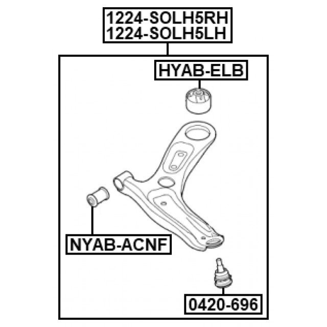 FEBEST 1224-SOLH5LH
