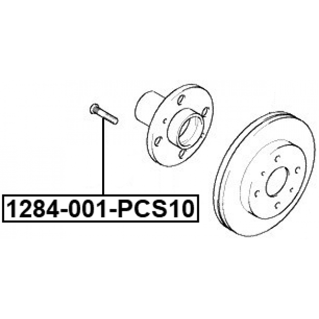 FEBEST 1284-001-PCS10