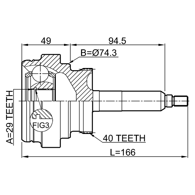 FEBEST 1410-ACTA40