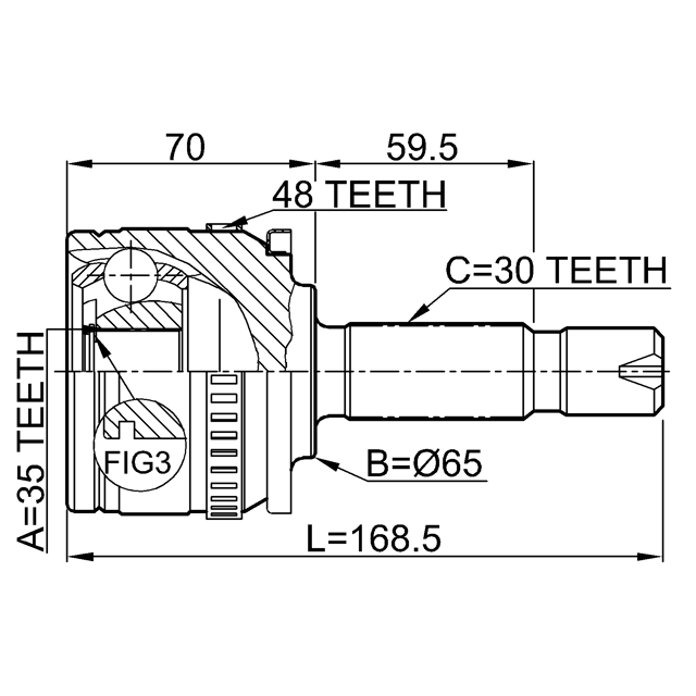 FEBEST 1410-ISTA48