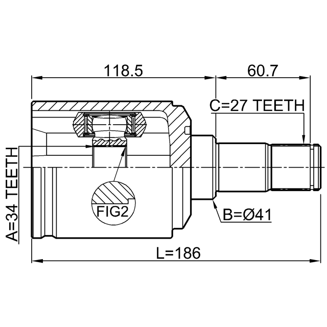 FEBEST 1411-KORMTLH
