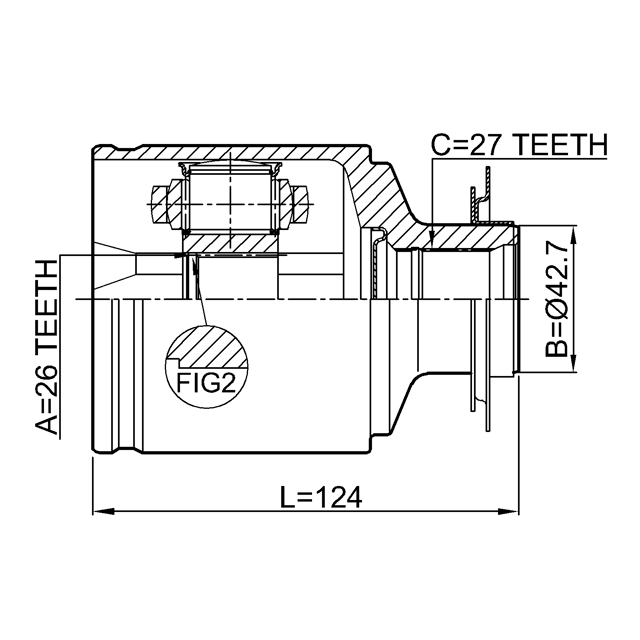 FEBEST 1411-NARH
