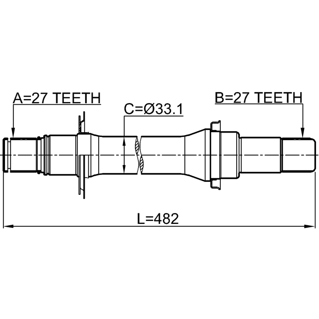 FEBEST 1412-ACT2WDRH