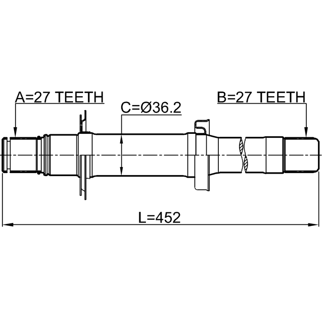 FEBEST 1412-ACTWD2RH