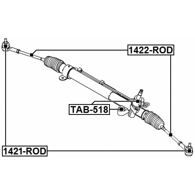 FEBEST 1421-ROD