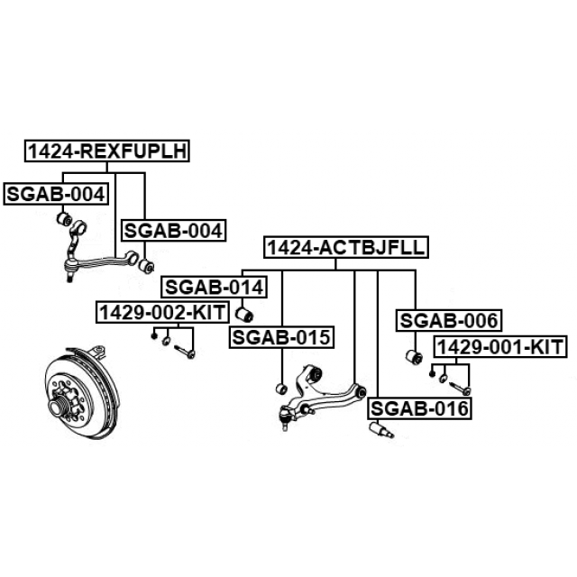 FEBEST 1424-ACTBJFLL
