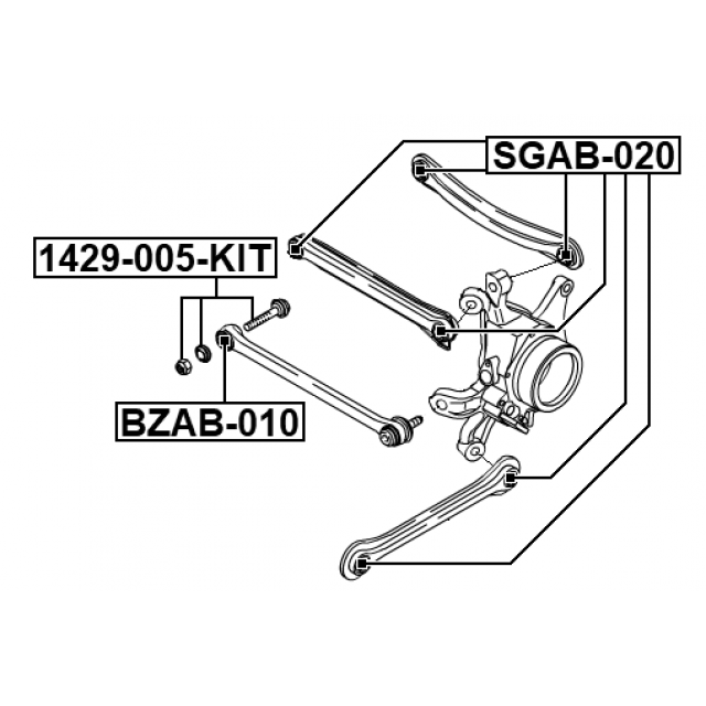 FEBEST 1429-005-KIT