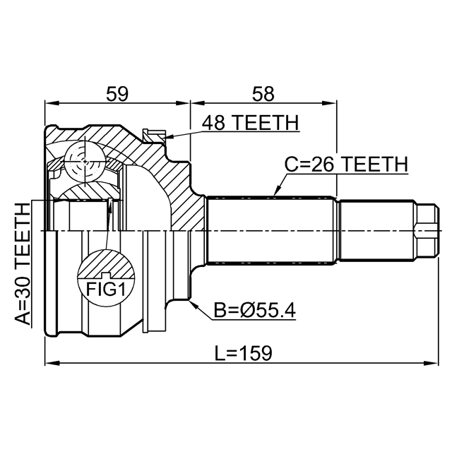 FEBEST 1510-004A48