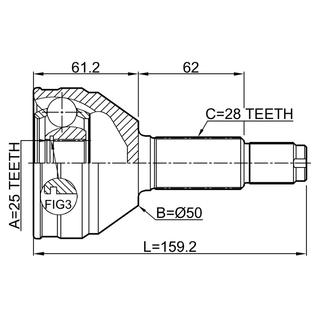 FEBEST 1510-B11