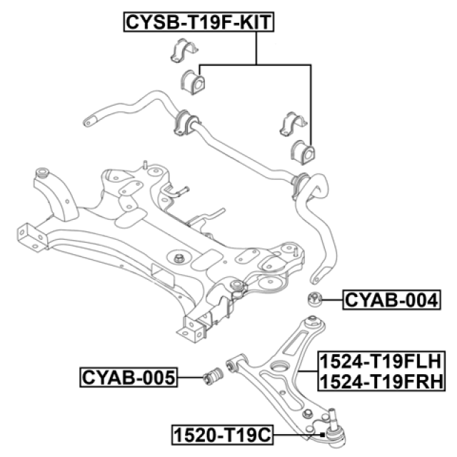 FEBEST 1524-T19FLH