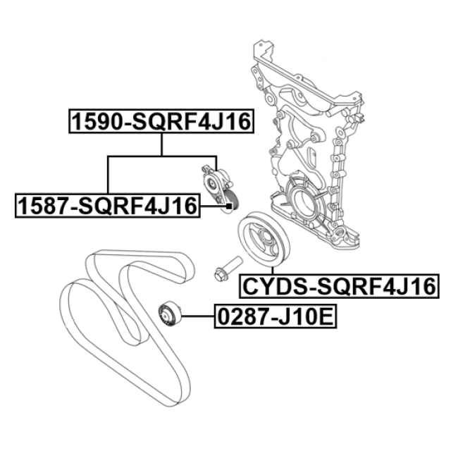FEBEST 1587-SQRF4J16