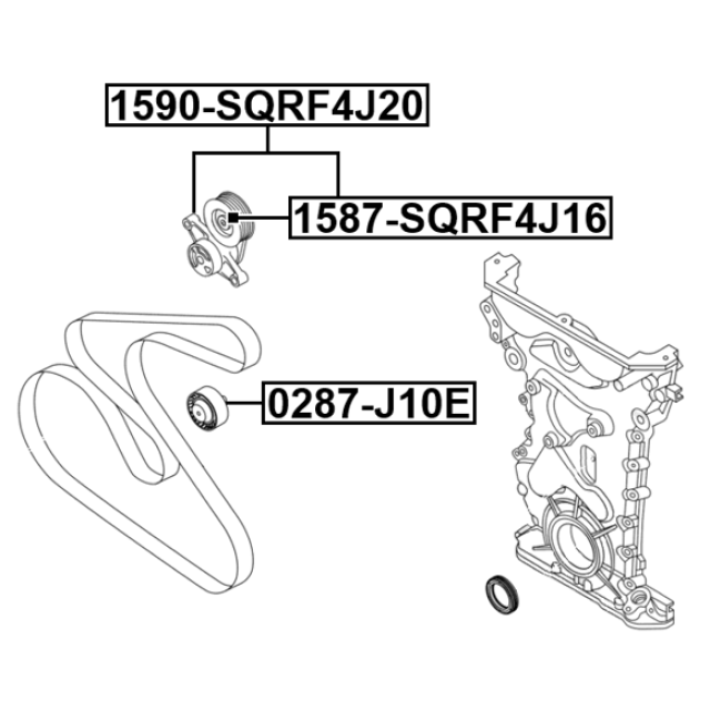 FEBEST 1590-SQRF4J20