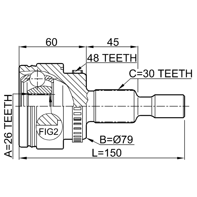 FEBEST 1610-163A48