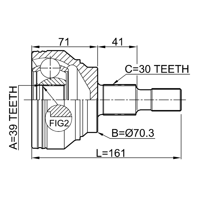 FEBEST 1610-164
