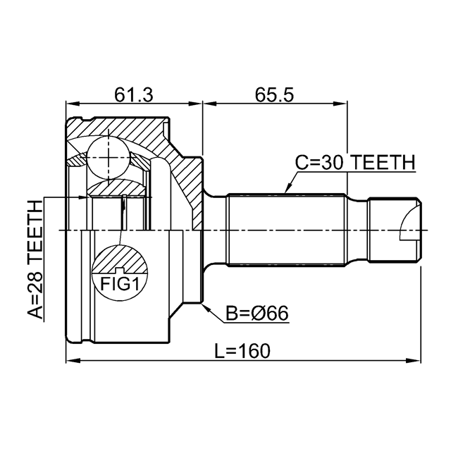 FEBEST 1610-639