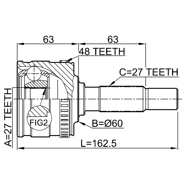 FEBEST 1610-801A48