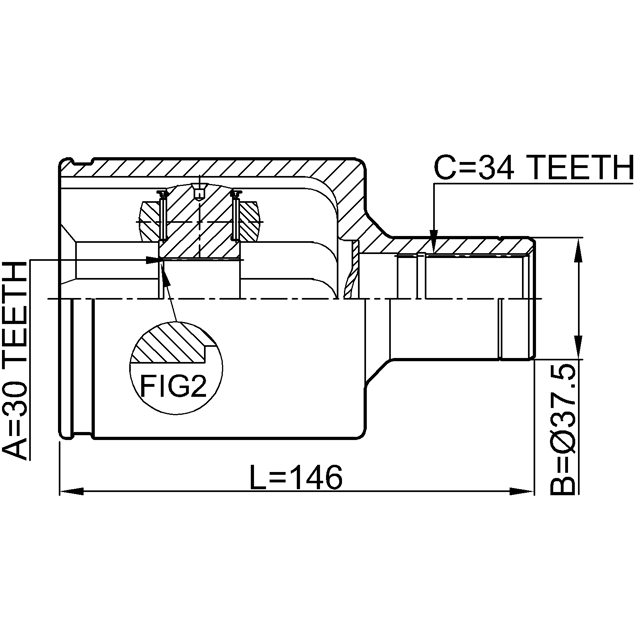FEBEST 1611-210LH