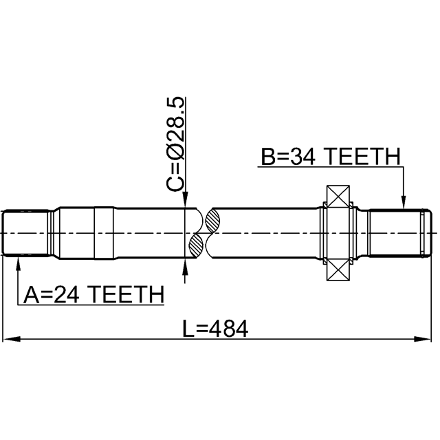FEBEST 1612-210LH