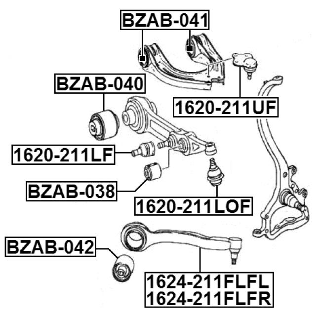 FEBEST 1620-211UF