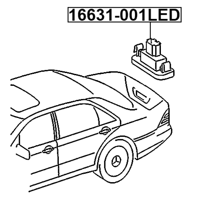FEBEST 16631-001LED