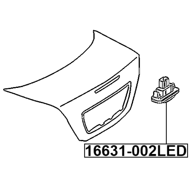 FEBEST 16631-002LED