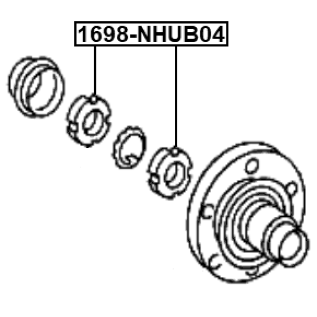 FEBEST 1698-NHUB04