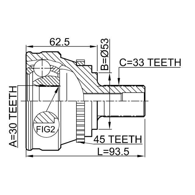 FEBEST 1710-005A45